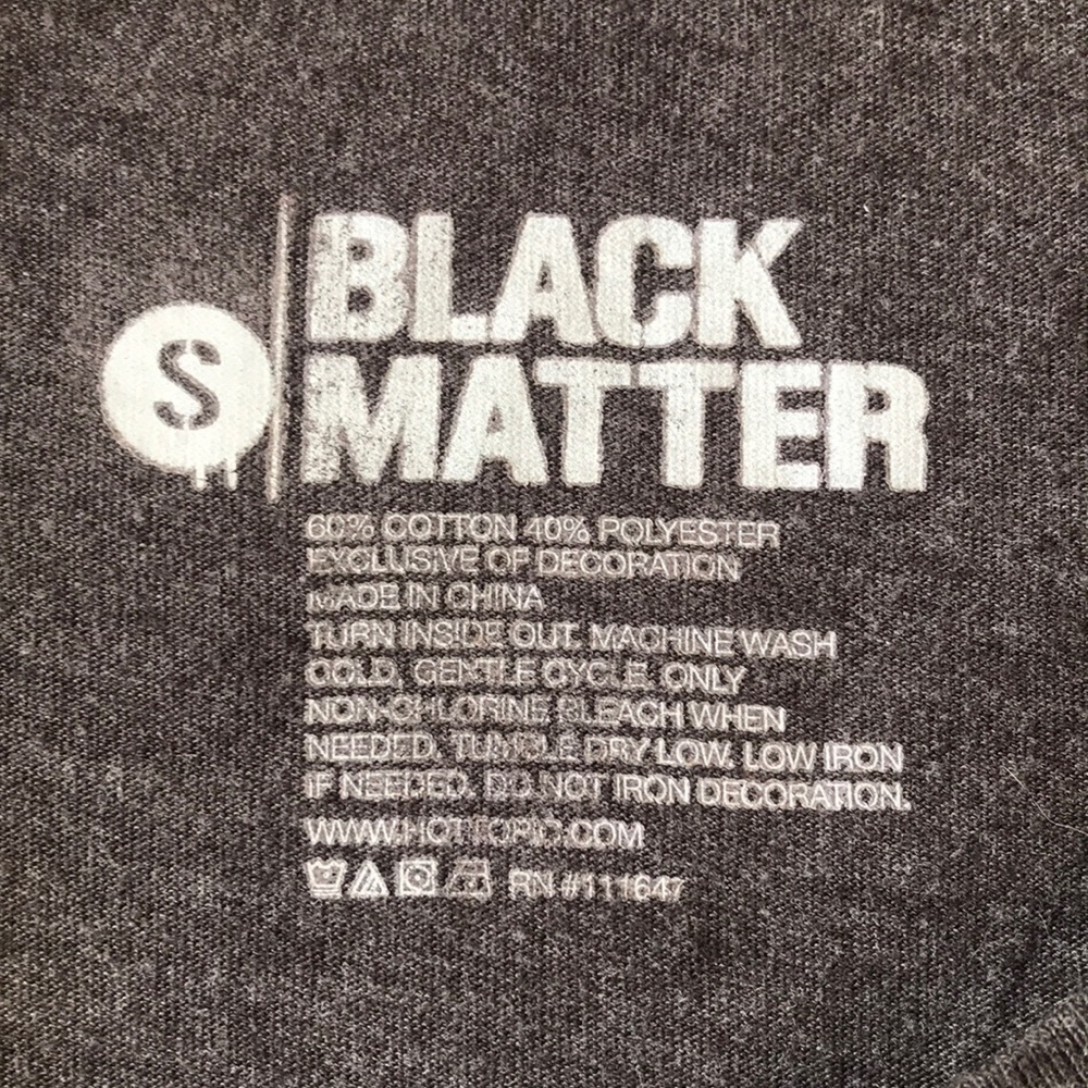 Black Matter Reversible Sequin Graphic Tee “I Love You The Most / Least” - Picture 5 of 7